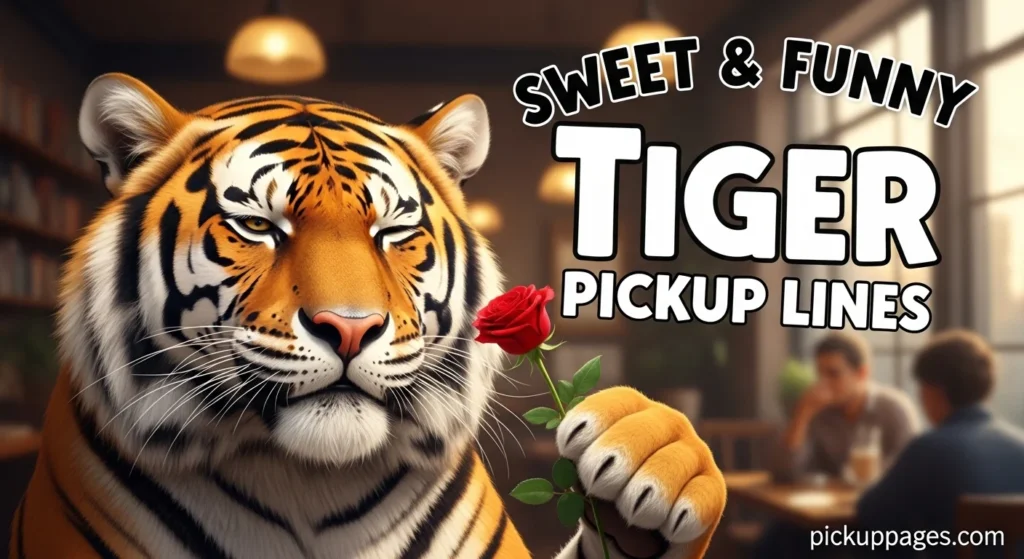 Sweet & Funny Tiger Pickup Lines