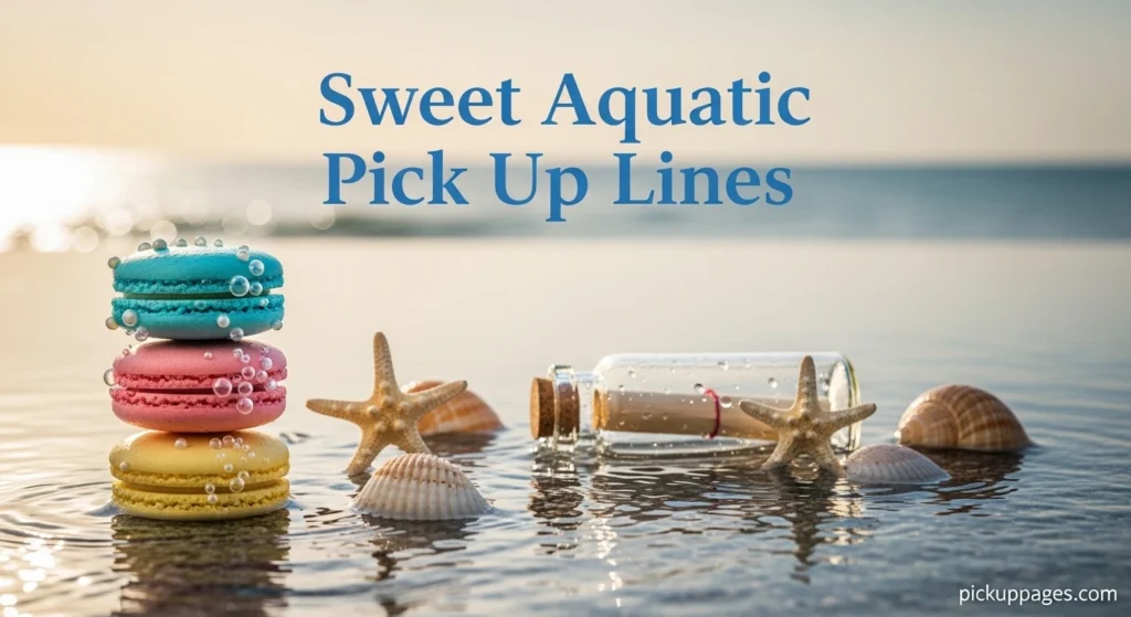 Sweet Aquatic Pick Up Lines