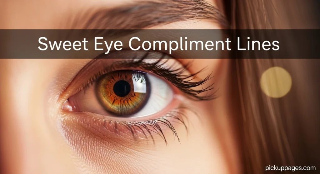 Sweet Eye Compliment Lines