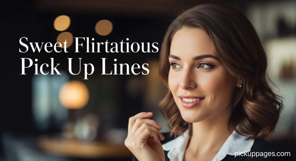 Sweet Flirtatious Pick Up Lines