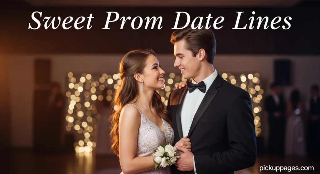 Sweet Prom Date Lines