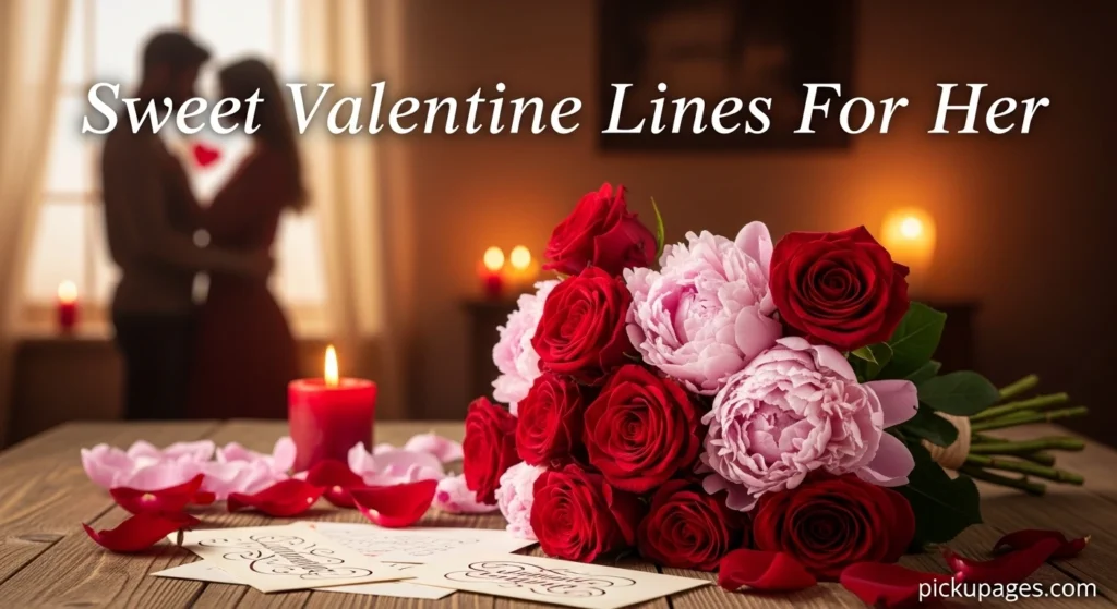 Sweet Valentine Lines For Her