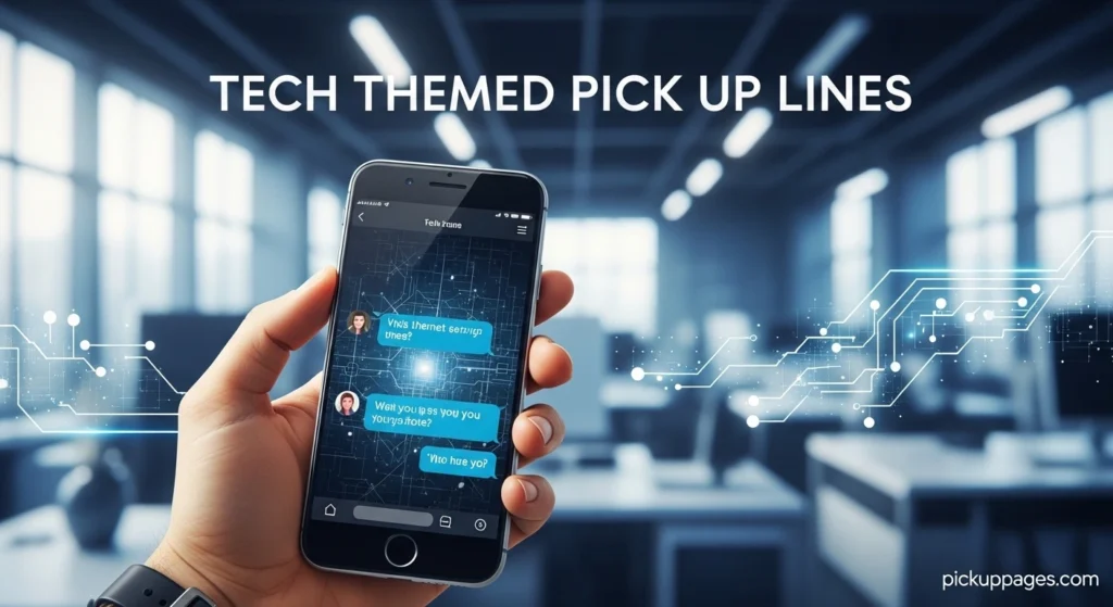 Tech Themed Pick Up Lines