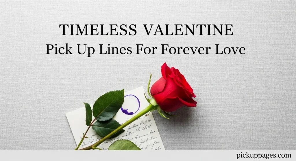 Timeless Valentine Pick Up Lines For Forever Love