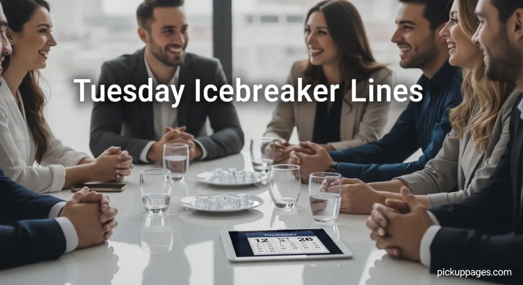 Tuesday Icebreaker Lines