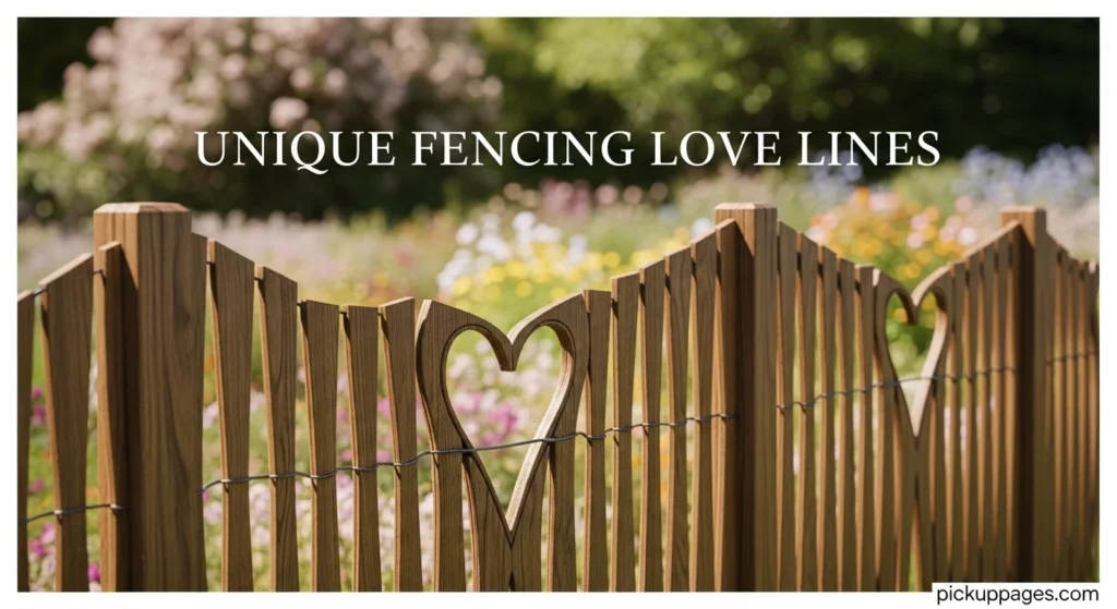 Unique Fencing Love Lines