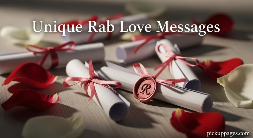 Unique Rab Love Messages