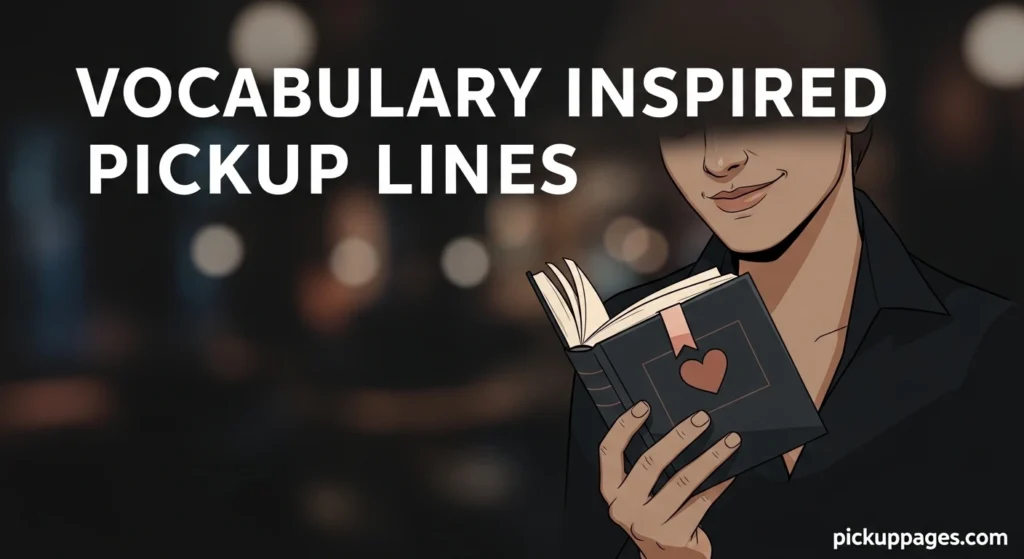 Vocabulary Inspired Pickup Lines