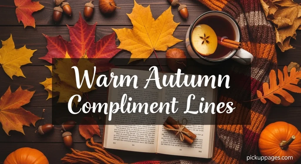 Warm Autumn Compliment Lines