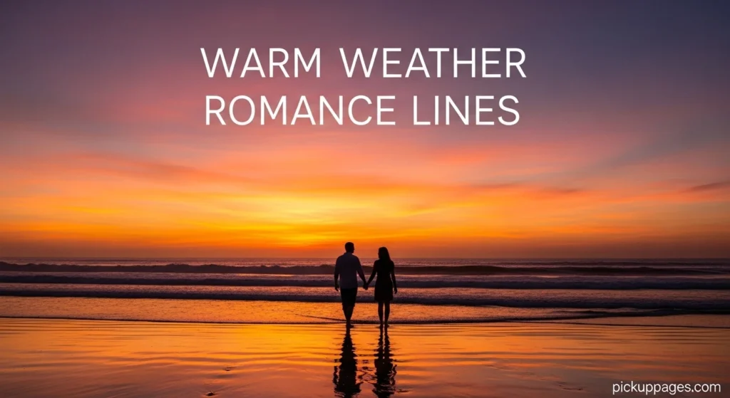 Warm Weather Romance Lines