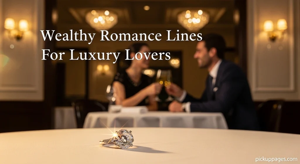 Wealthy Romance Lines For Luxury Lovers