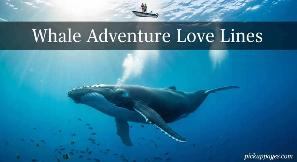 Whale Adventure Love Lines