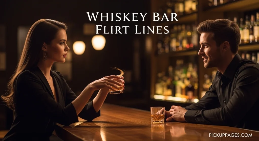 Whiskey Bar Flirt Lines