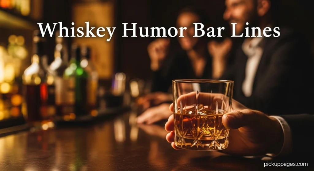 Whiskey Humor Bar Lines