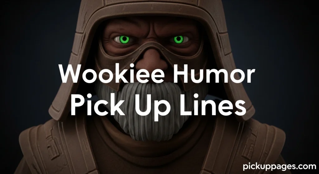 Wookiee Humor Pick Up Lines