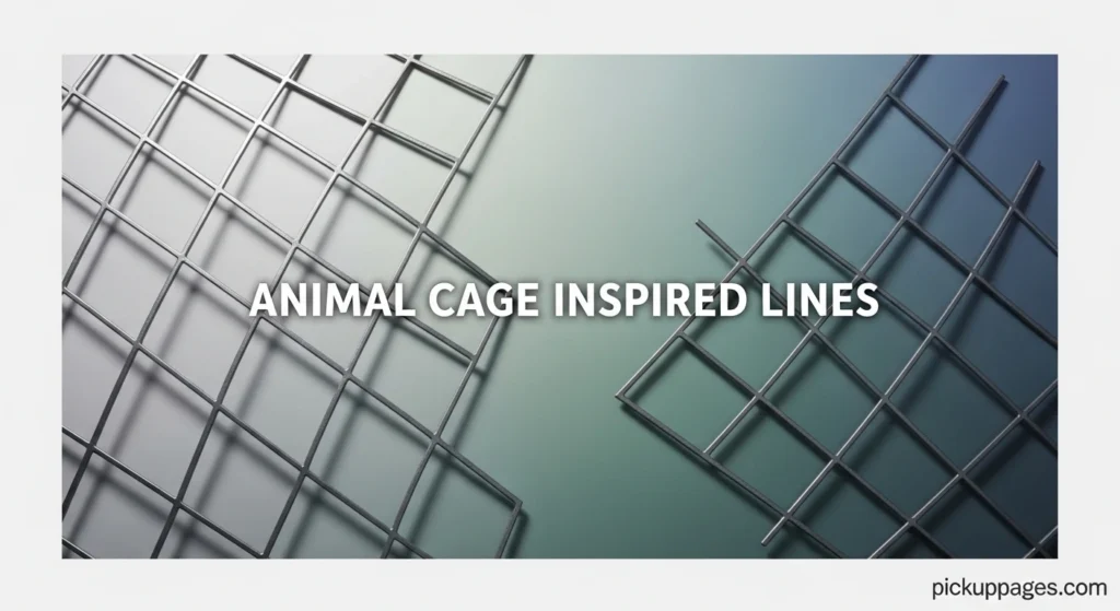 Animal Cage Inspired Lines