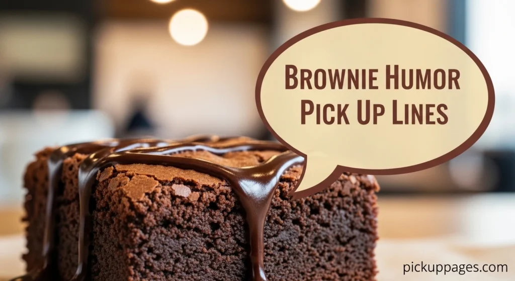 Brownie Humor Pick Up Lines