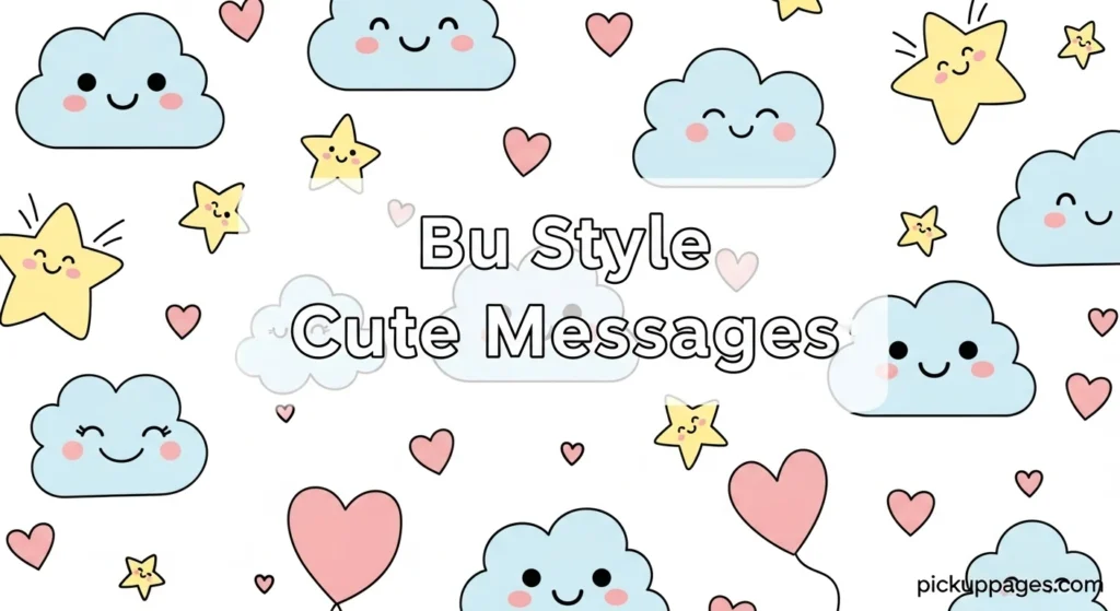 Bu Style Cute Messages