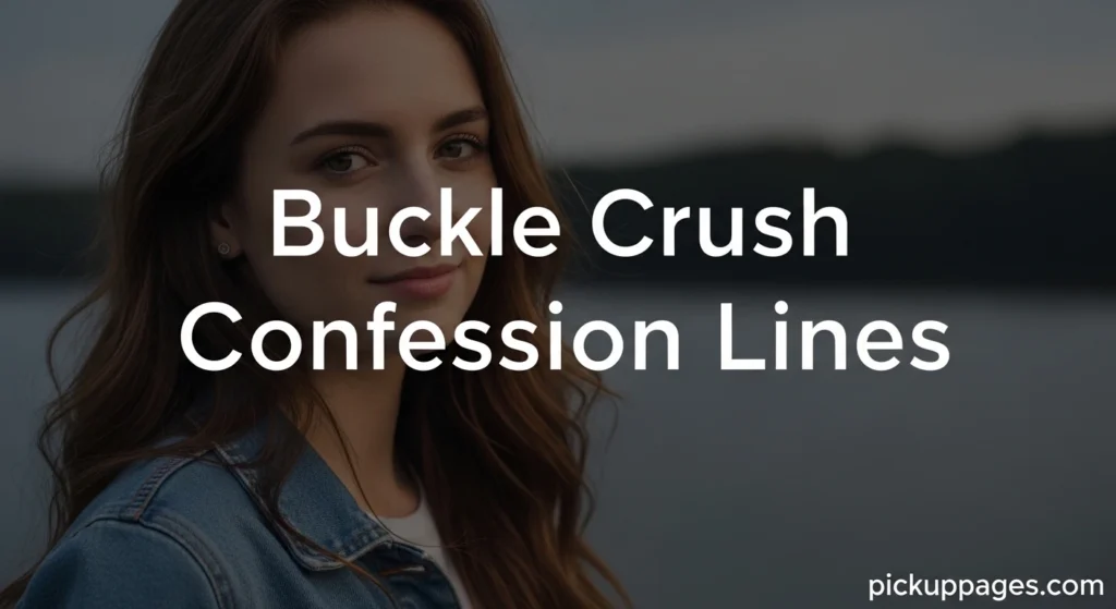 Buckle Crush Confession Lines