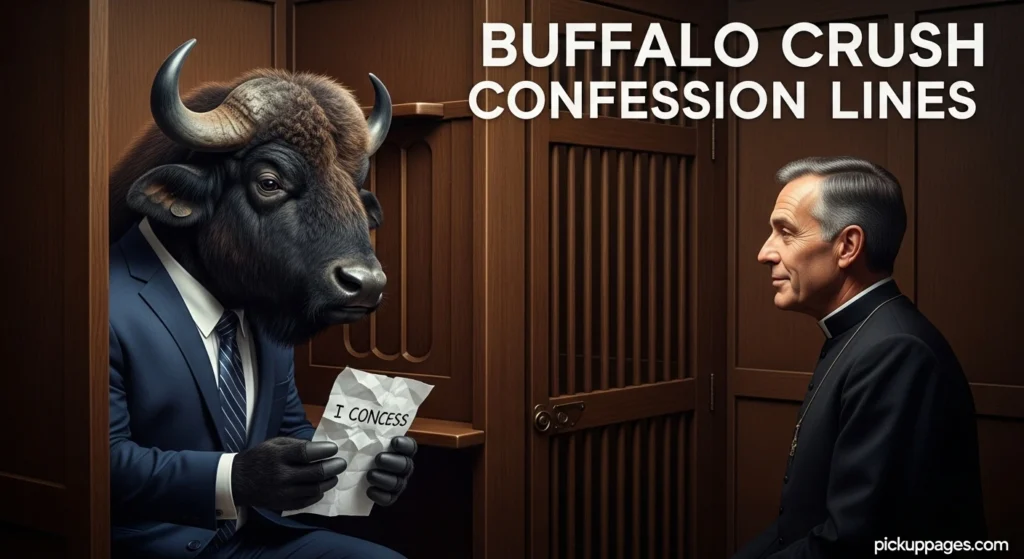 Buffalo Crush Confession Lines