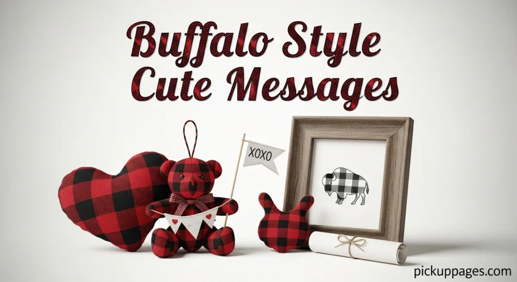 Buffalo Style Cute Messages