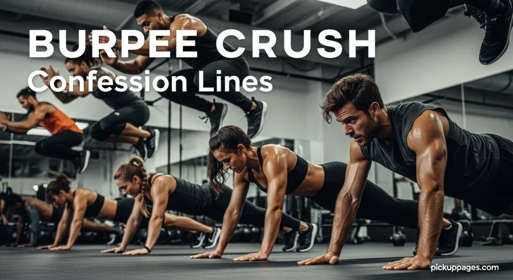 Burpee Crush Confession Lines