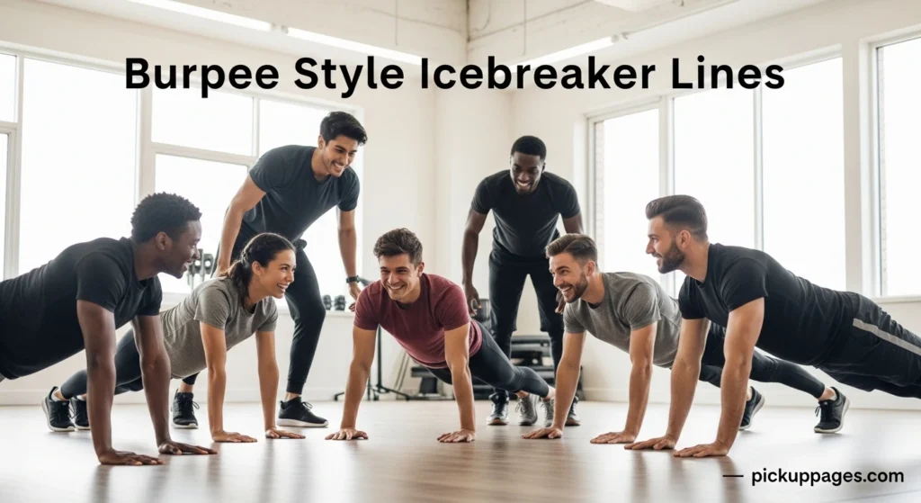 Burpee Style Icebreaker Lines