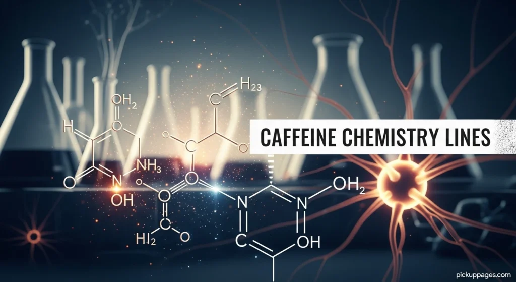 Caffeine Chemistry Lines