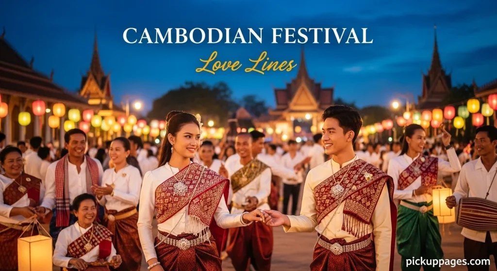Cambodian Festival Love Lines