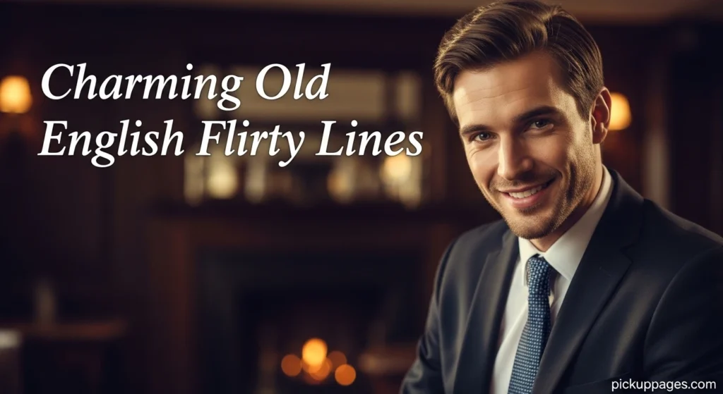 Charming Old English Flirty Lines