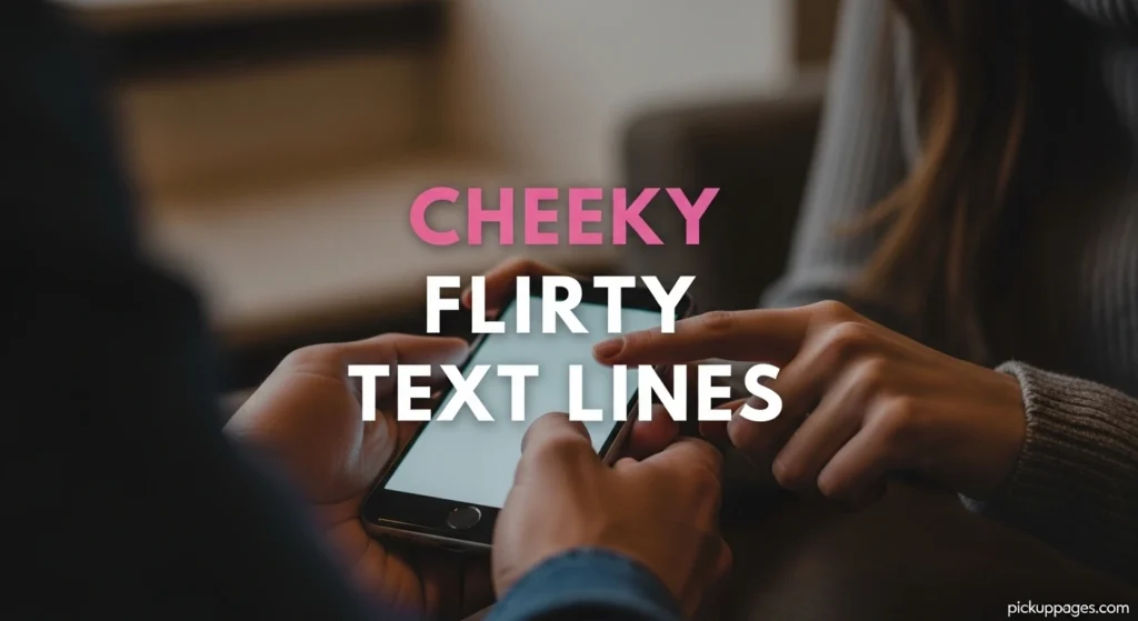 Cheeky Flirty Text Lines
