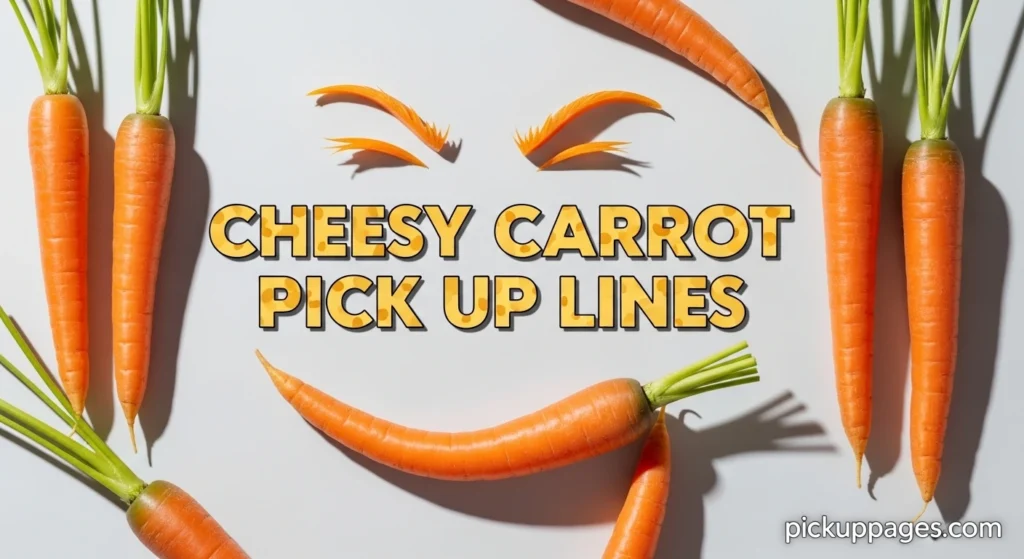 Cheesy Carrot Pick Up Lines