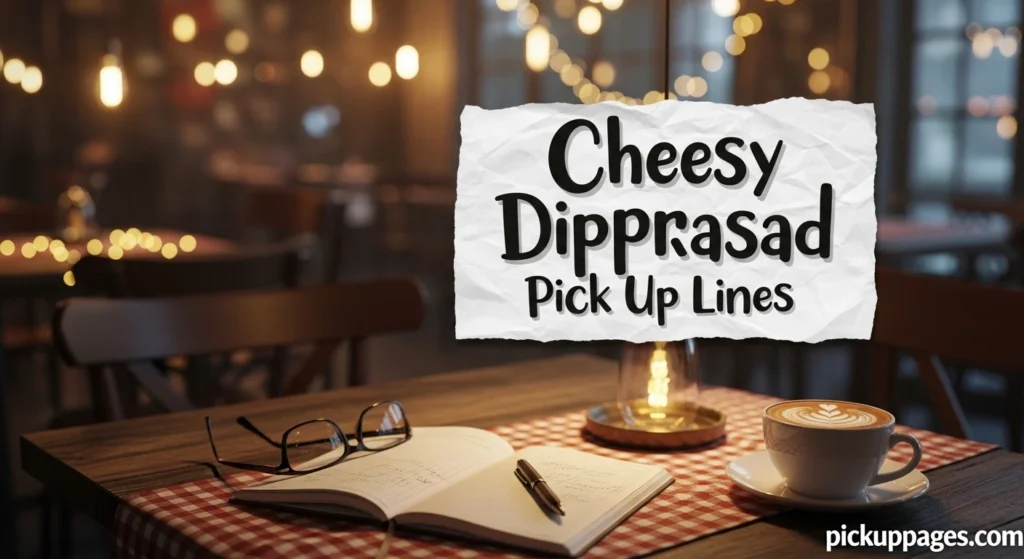 Cheesy Dipprasad Pick Up Lines