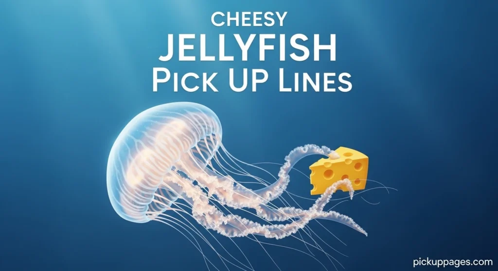 Cheesy Jellyfish Pick Up Lines