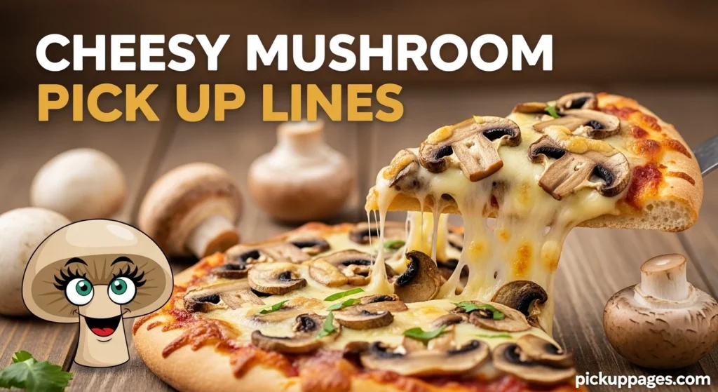 Cheesy Mushroom Pick Up Lines