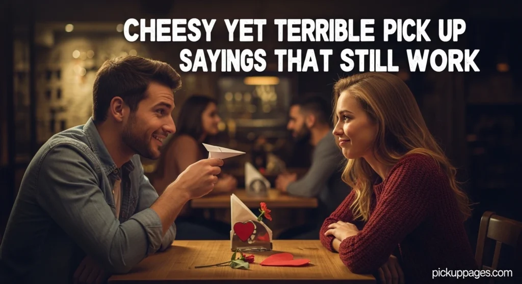 Cheesy Yet Terrible Pick Up Sayings That Still Work