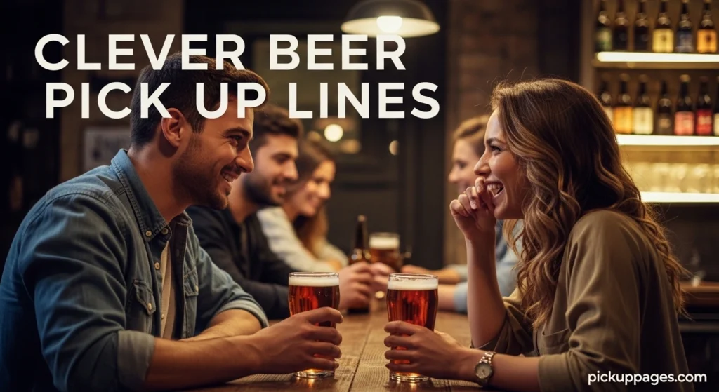 Clever Beer Pick Up Lines