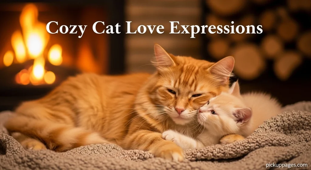 Cozy Cat Love Expressions