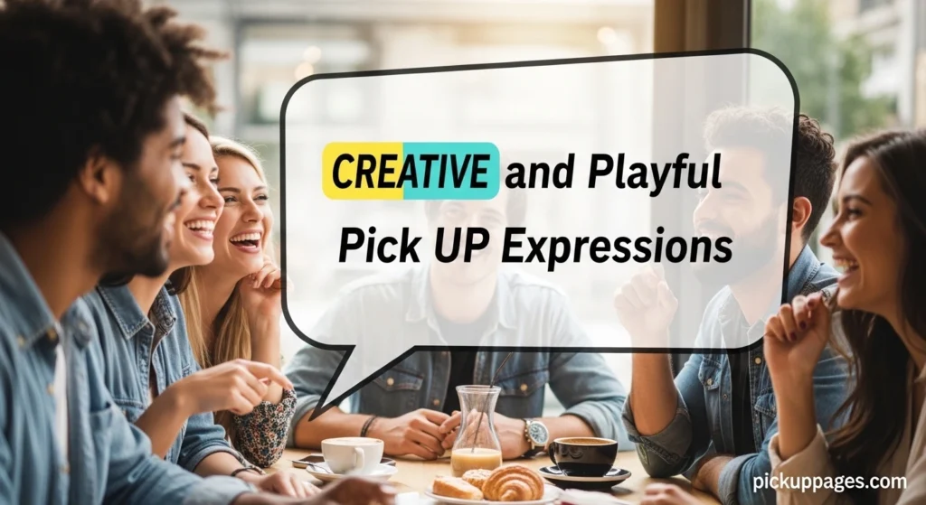 Creative and Playful Pick Up Expressions