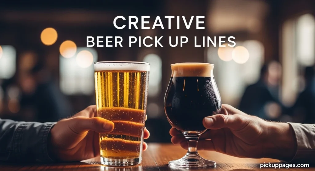 Creative Beer Pick Up Lines