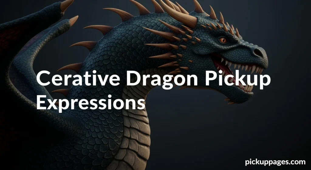 Creative Dragon Pickup Expressions