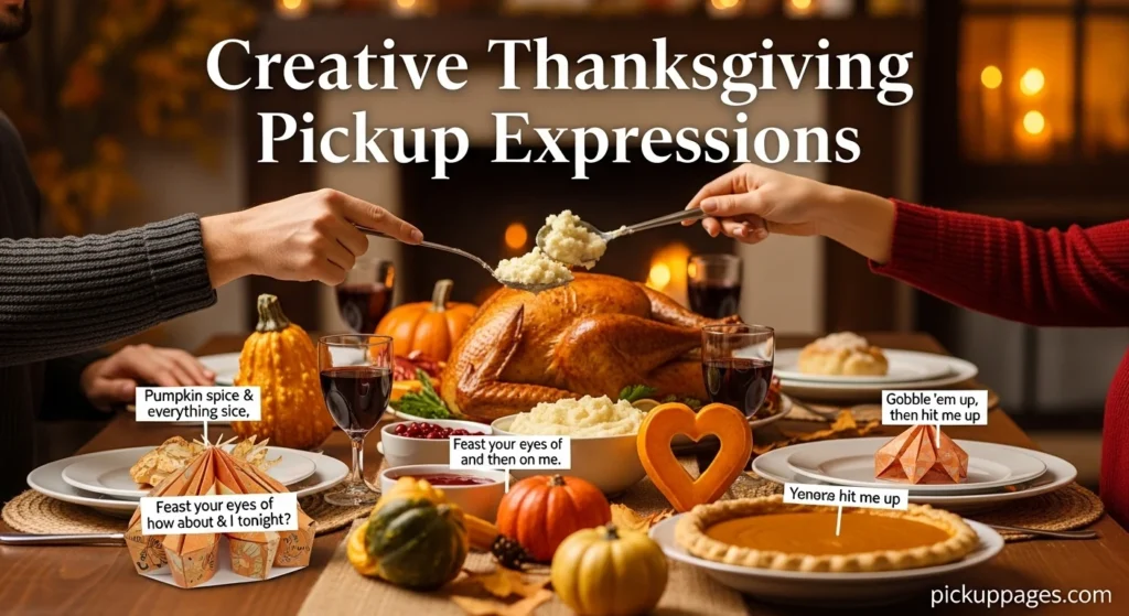 Creative Thanksgiving Pickup Expressions