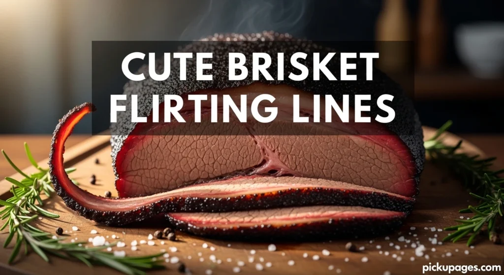 Cute Brisket Flirting Lines