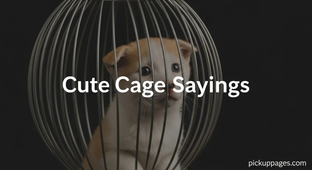 Cute Cage Sayings
