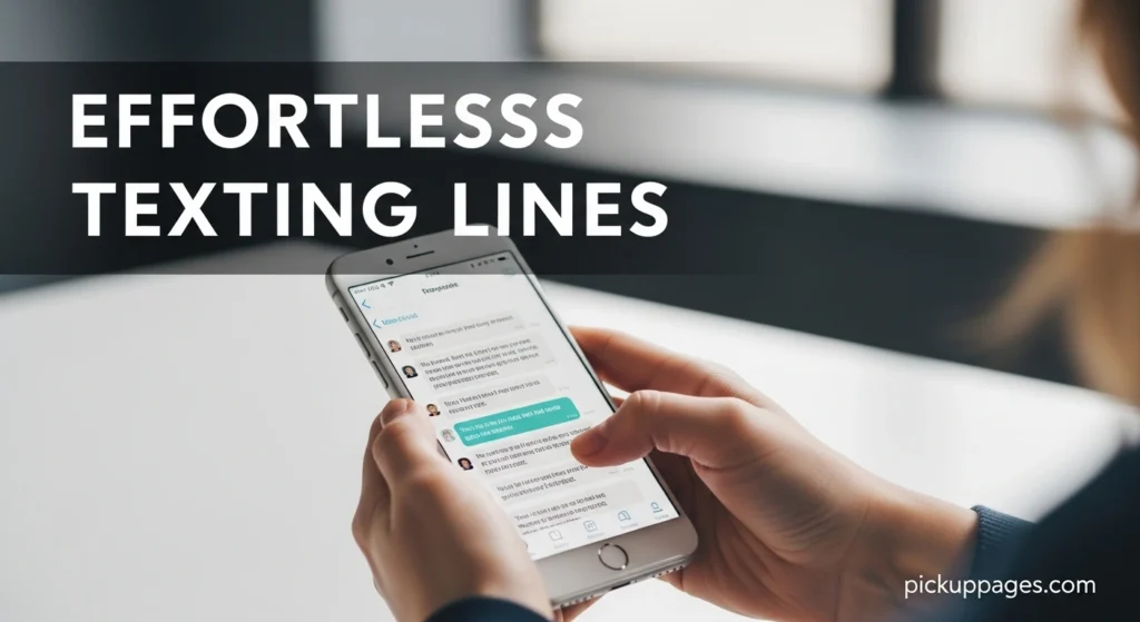 Effortless Texting Lines