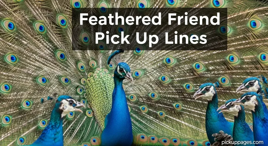 Feathered Friend Pick Up Lines