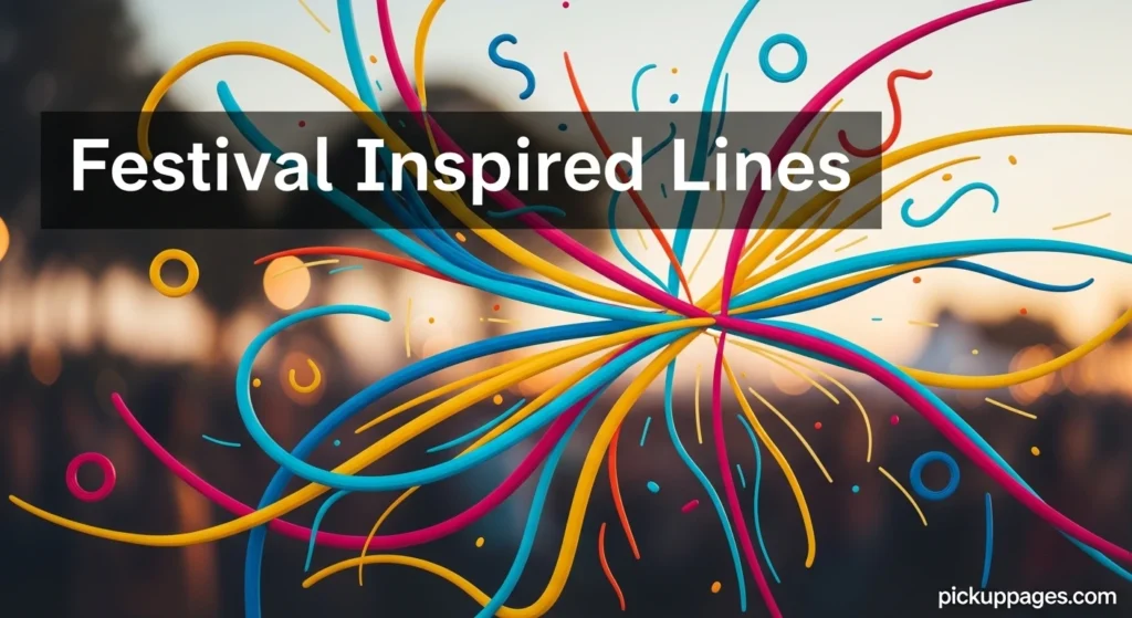 Festival Inspired Lines