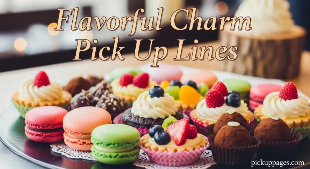 Flavorful Charm Pick Up Lines
