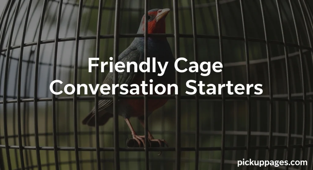 Friendly Cage Conversation Starters