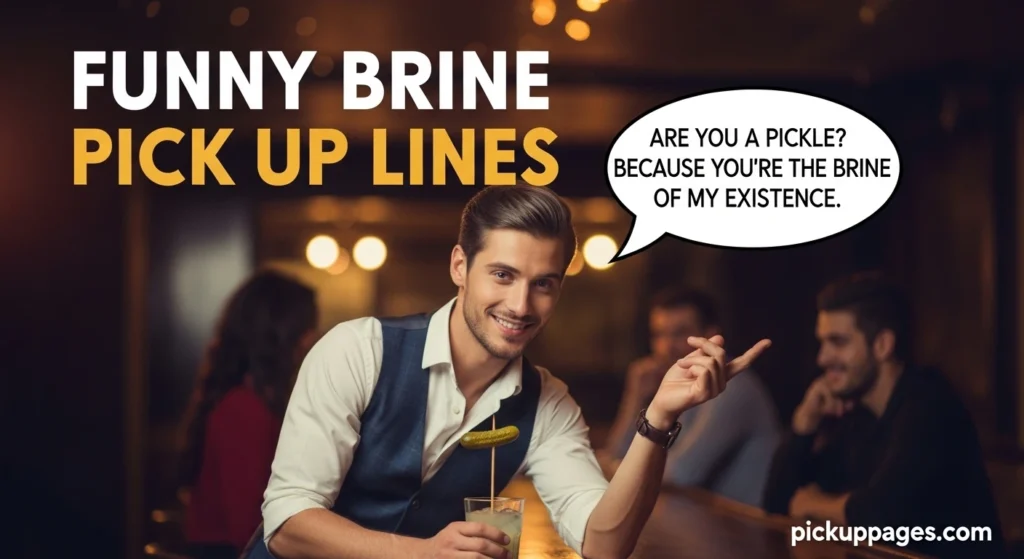 Funny Brine Pick Up Lines